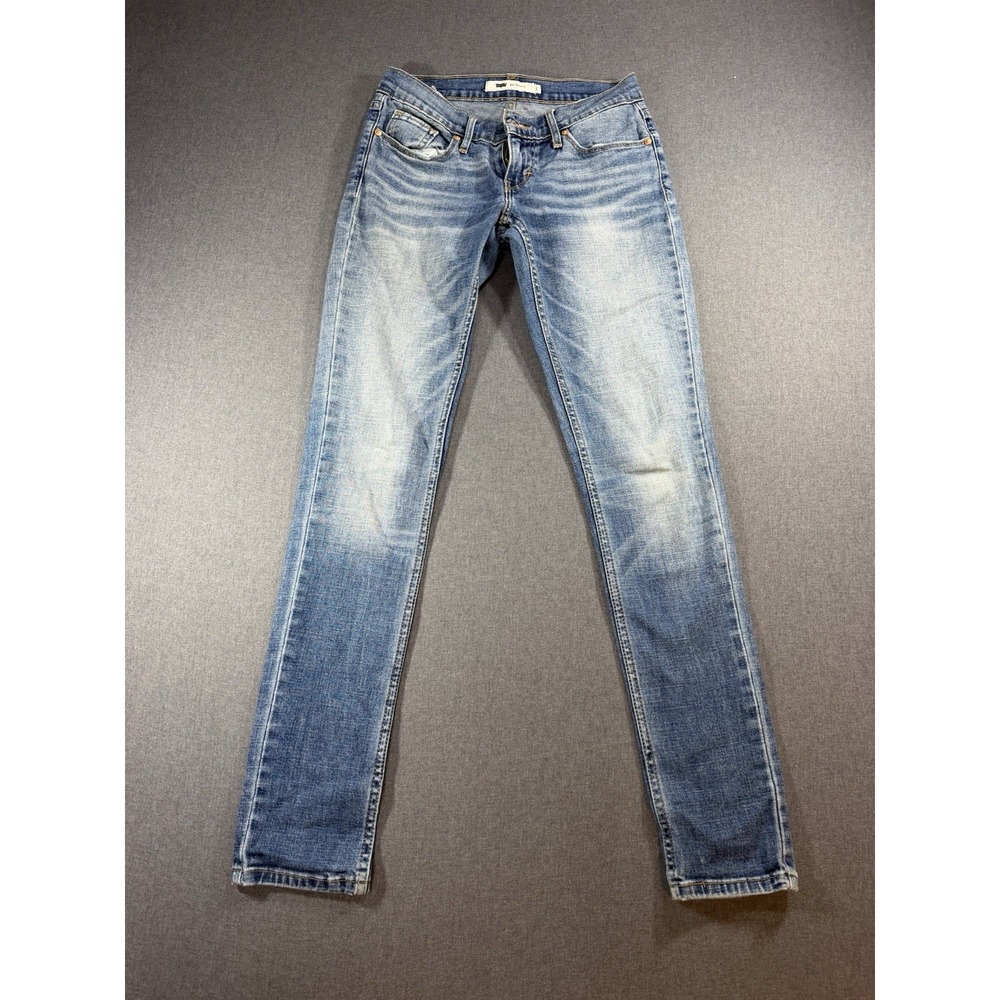 Levi Women's Jeans Skinny 524 Size 1 Blue Pants